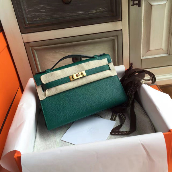 Hermès Bengale Kelly Mini Togo Gold Hardware