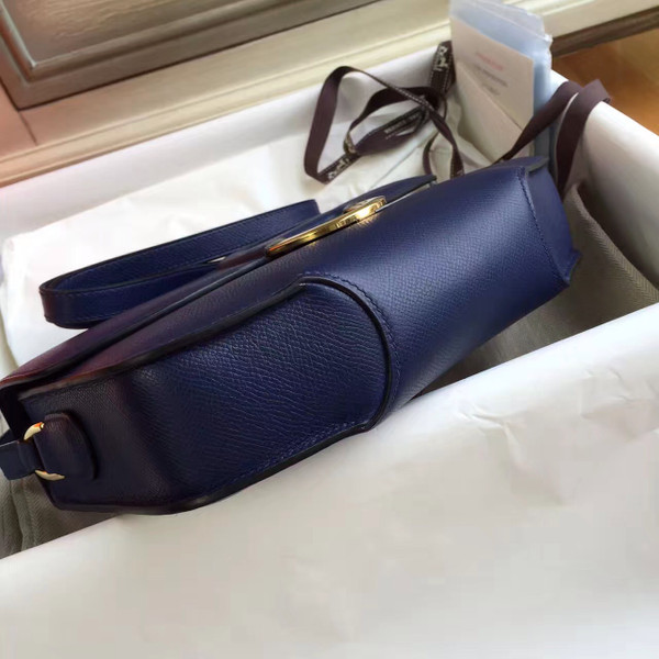 Hermes Cherche-Midi 25 Dark Blue