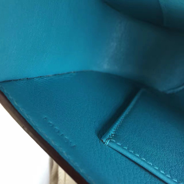 Hermes Cherche-Midi 25 Turquoise
