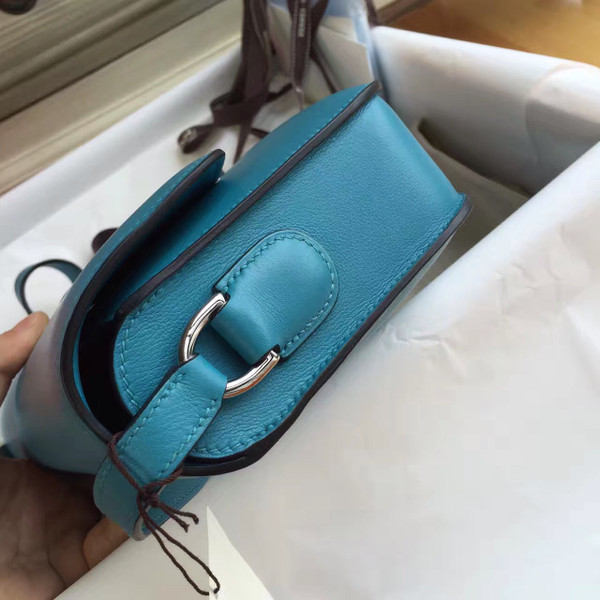 Hermes Cherche-Midi 25 Turquoise