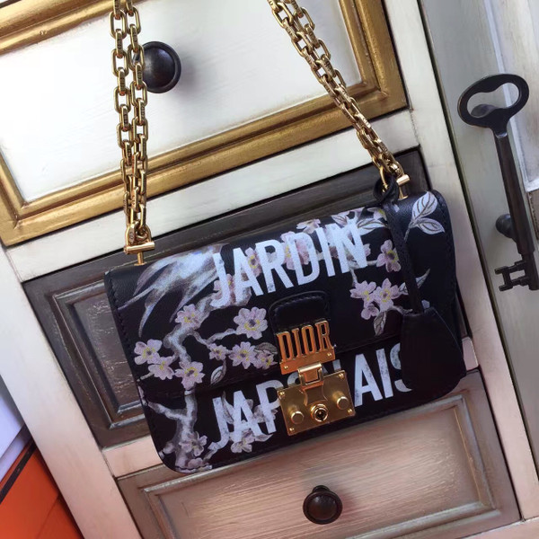 Christian Dior  "DIORADDICT" FLAP BAG Jardin Japonais Limited Edition