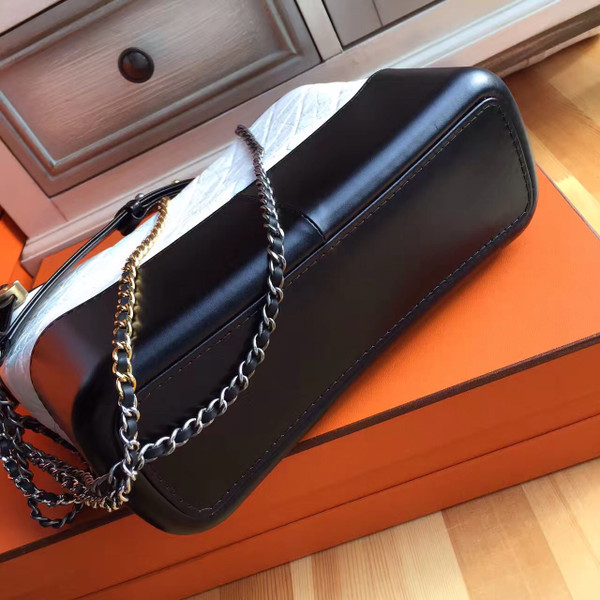 Chanel's Gabrielle Hobo Bag Black/White A93824