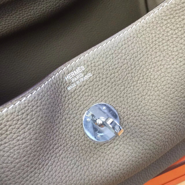 Hermes Lindy 30 Grey Togo Palladium Hardware