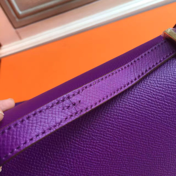 Hermes P9 Anemone Constance Epsom leather 18cm Gold Hardware