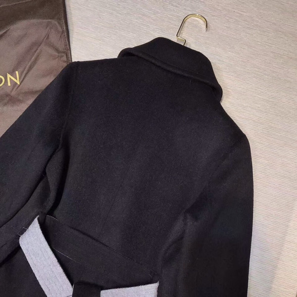 Louis Vuitton DOUBLE CASHGORA WRAP COAT WITH MONOGRAM INSIDE