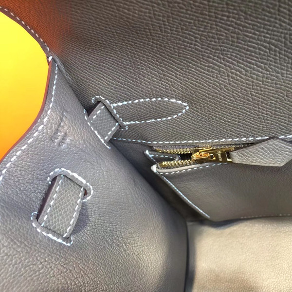  Hermès Etoupe grey Kelly 32 Epsom Gold Hardware