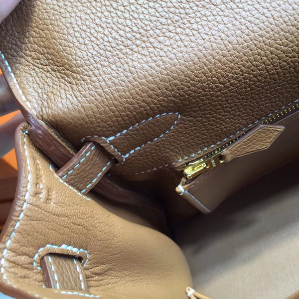 Hermes Gold Kelly 28 cm Togo Gold Hardware