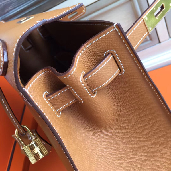 Hermes Gold Kelly 28 cm Togo Gold Hardware