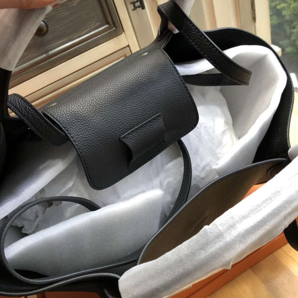 Celine MEDIUM BIG BAG IN SUPPLE GRAINED CALFSKIN BLACK