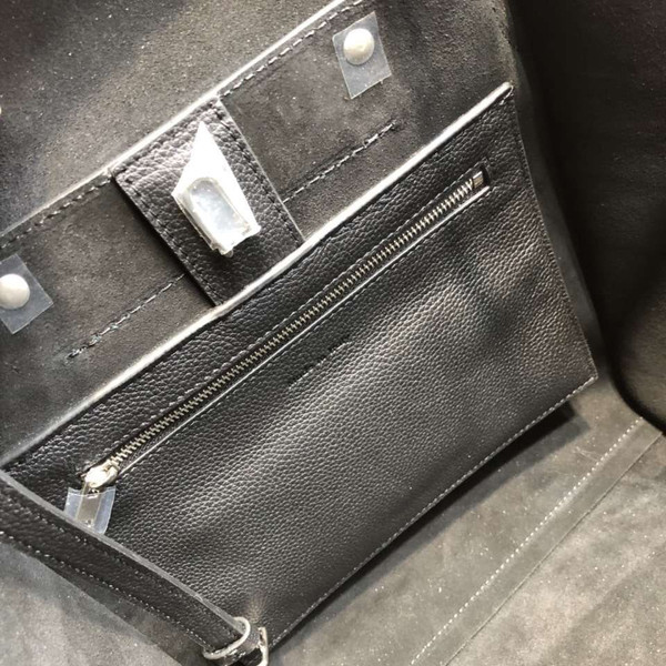 Celine MEDIUM BIG BAG IN SUPPLE GRAINED CALFSKIN BLACK