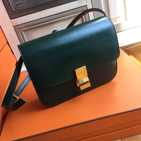 Celine MEDIUM CLASSIC BAG IN BOX CALFSKIN AMAZON