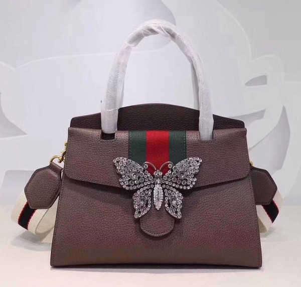 GucciTotem medium top handle bag Brown