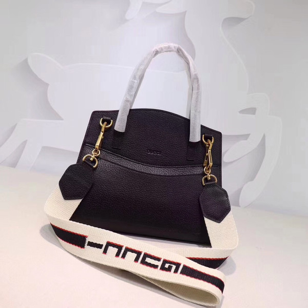 GucciTotem medium top handle bag Black