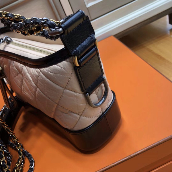 Chanel's Gabrielle Hobo Bag Black/Ivory A93824