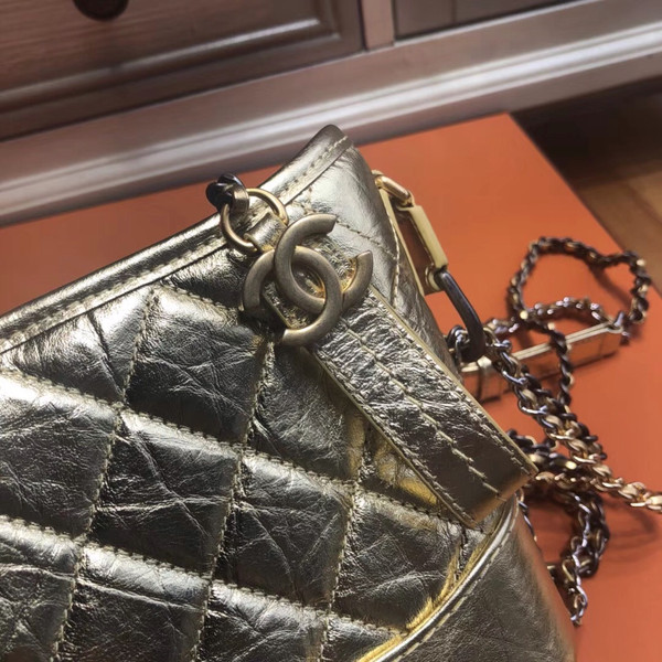 Chanel's Gabrielle Hobo Bag Gold