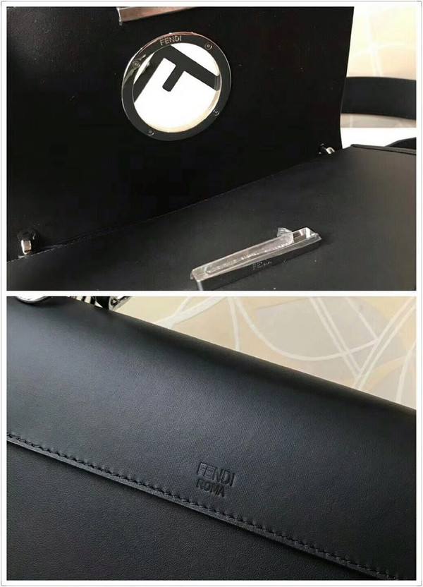 Fendi  crystal embellished Kan I F handbag