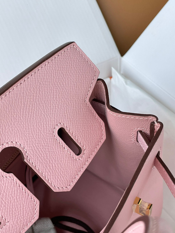 Hermes Sakura Pink  Birkin 25 cm Epsom Gold Hardware