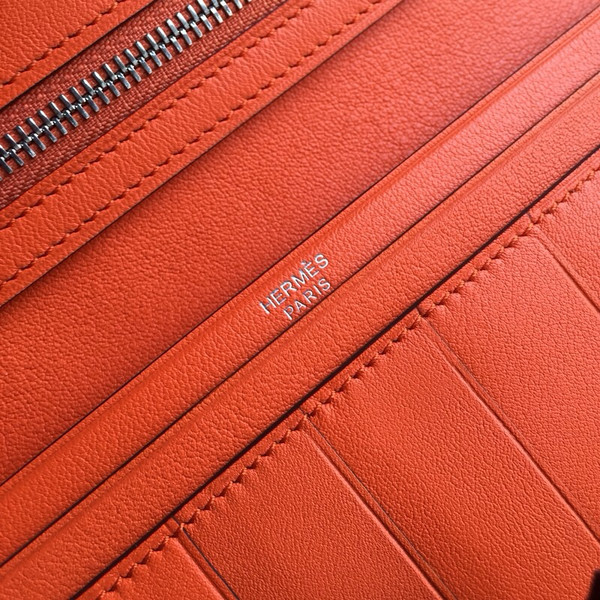 Hermes Bearn wallet Bi-Colour Epsom leather/Lizard Multiple colors