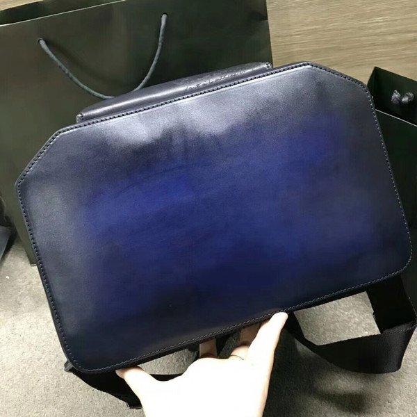 Berluti Volume Small Leather Backpack
