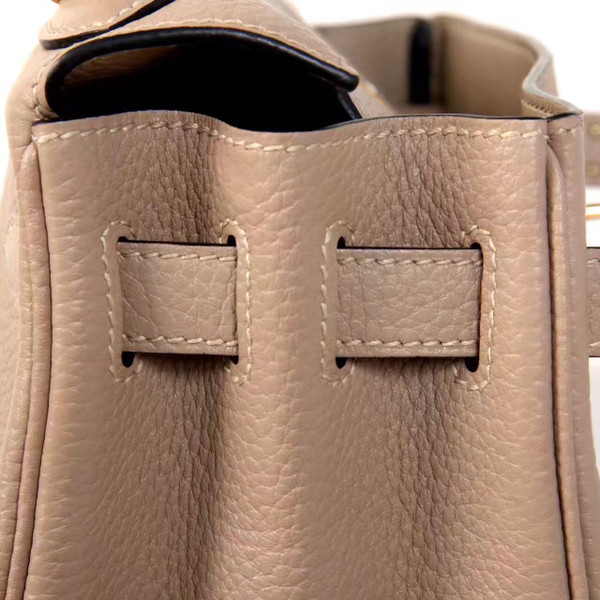 Hermès Gris Tourterelle  Kelly 25  Togo Gold Hardware