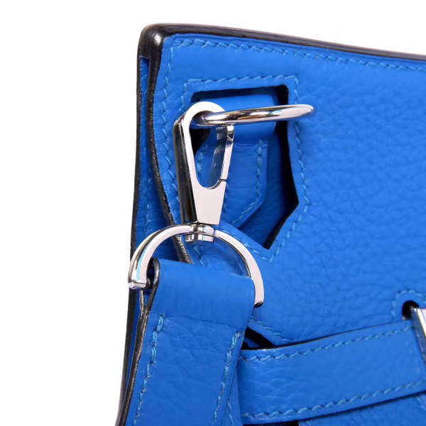 Hermes Jypsiere 28 bag Blue Electric