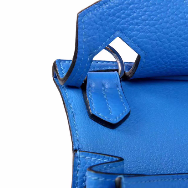 Hermes Jypsiere 28 bag Blue Electric