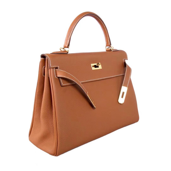 Hermès Gold Kelly 25 Togo Leather Gold Hardware