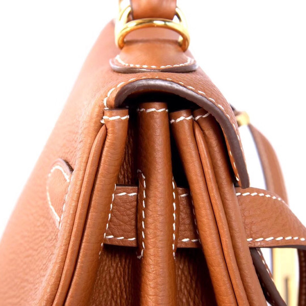 Hermès Gold Kelly 25 Togo Leather Gold Hardware
