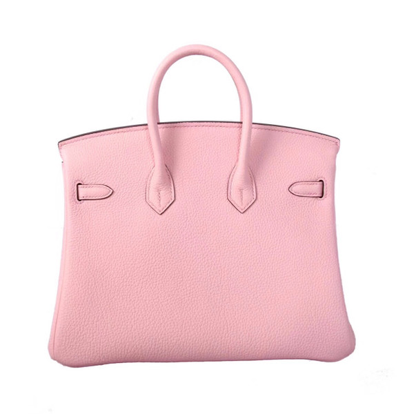 Hermes Sakura Pink  Birkin 25 cm Togo Gold Hardware