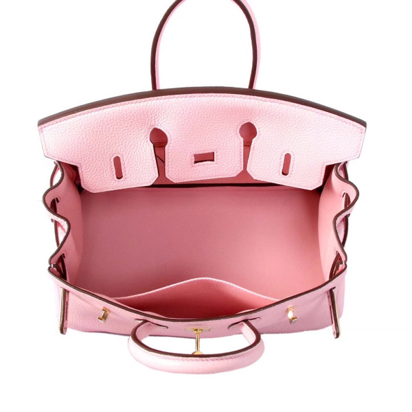 Hermes Sakura Pink  Birkin 25 cm Togo Gold Hardware