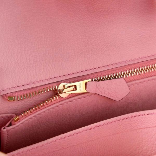 Hermes Sakura Pink  Birkin 25 cm Togo Gold Hardware