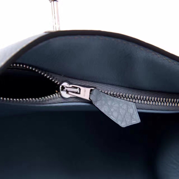 Hermes Blue Lin Jypsiere 28 bag
