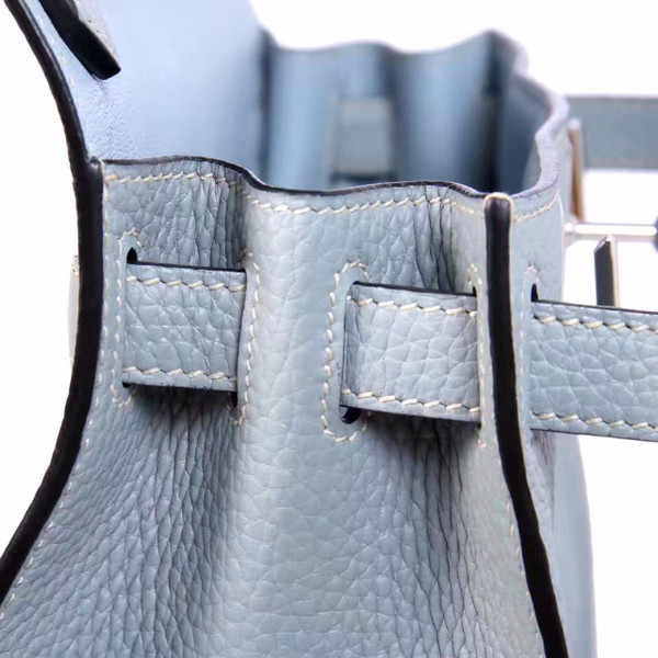 Hermes Blue Lin Jypsiere 28 bag