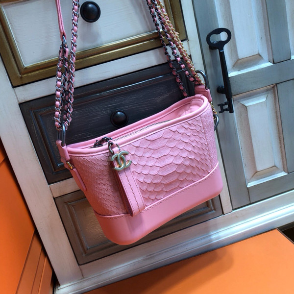 CHANEL CHANEL'S GABRIELLE Small Hobo Bag Pink