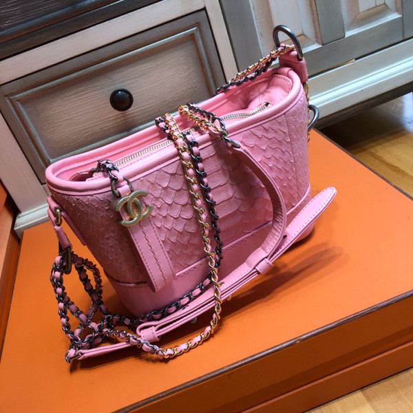 CHANEL CHANEL'S GABRIELLE Small Hobo Bag Pink