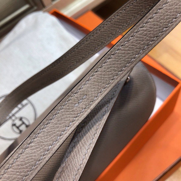 Hermes  M8 Gris Asphalte Constance 24 Epsom bag with Gold Hardwares