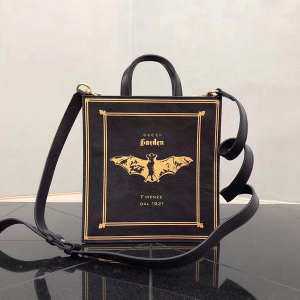 Gucci Limited Edition Garden  Gold Embossed Leather Convertible Tote