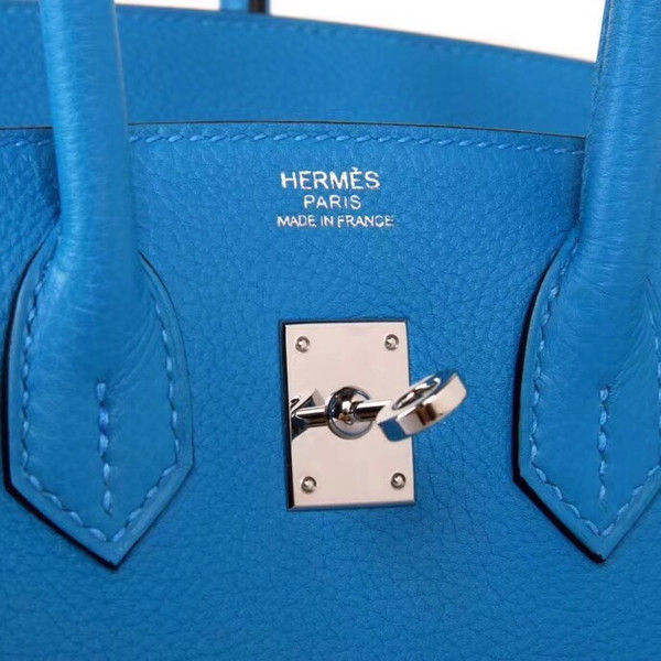 Hermes  B3 Blue Zanzibar (ザンジバールブルー) Birkin Birkin 25cm Togo Palladium Hardware