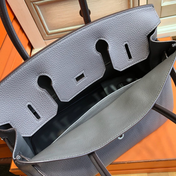 Hermès Gris Tourterelle Birkin 30 cm Togo Leather Palladium Hardware