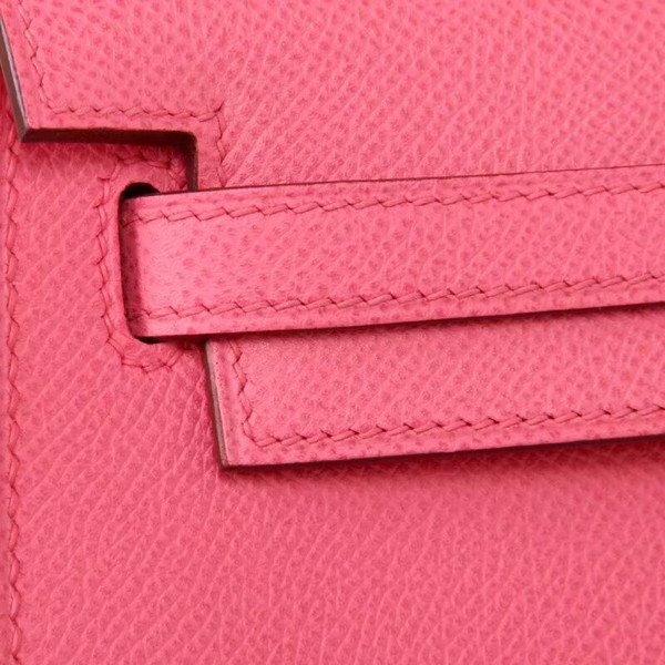 Hermès U5 Rose Lipstick  Kelly 32  Epsom Gold Hardware