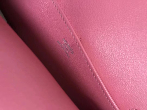 Hermes 8W Rose Azalee Halzan mini bag