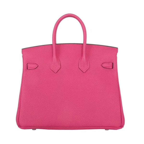Hermès L3 Rose Purple Birkin 30 cm Togo Leather Palladium Hardware