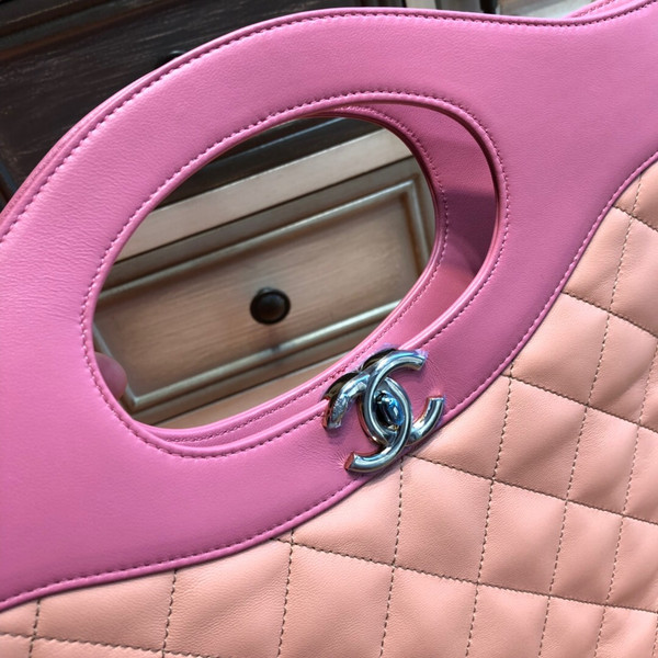 CHANEL 31 Large Shopping Bag Pink