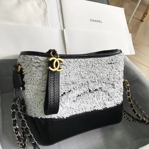 Chanel's Gabrielle Small Sequins Hobo Bag A91810