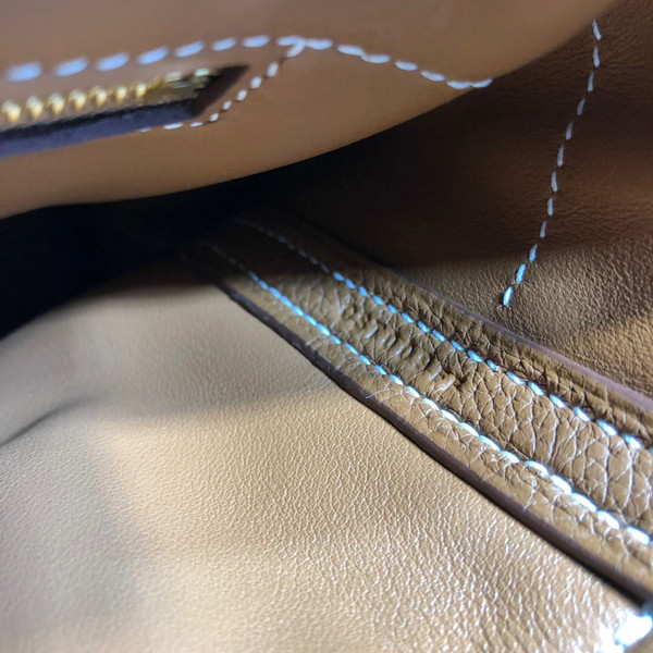 Hermes Kelly 24/24 Gold Swift & Togo Leather with Gold Hardware