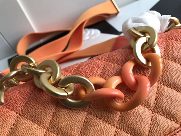 Chanel Flap Bag  AS0062 Coral