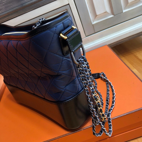 Chanel's Gabrielle Hobo Bag Blue/Black