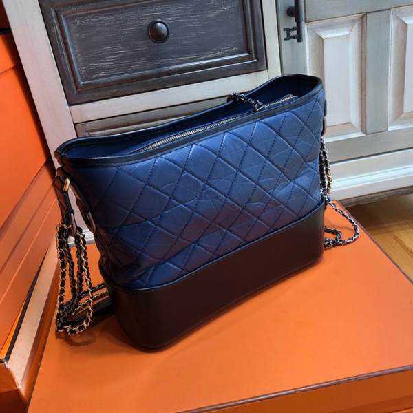 Chanel's Gabrielle Hobo Bag Blue/Black