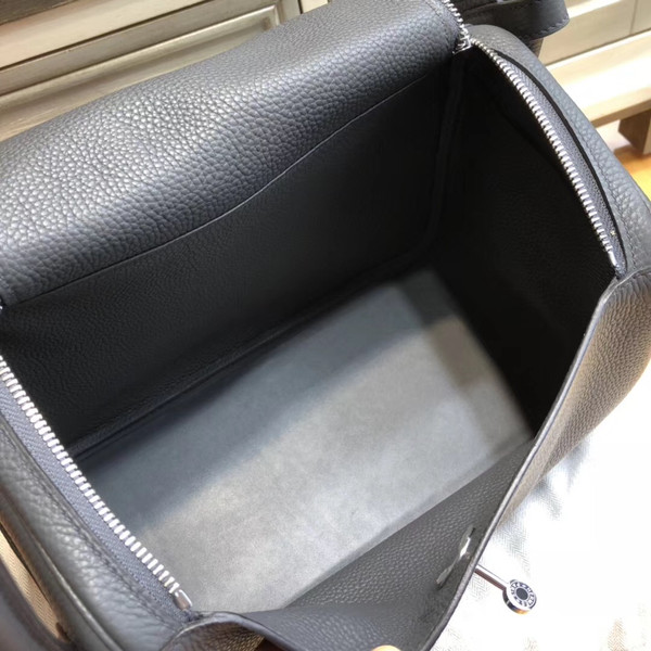 Hermes Lindy 30 Graphite Togo Palladium Hardware