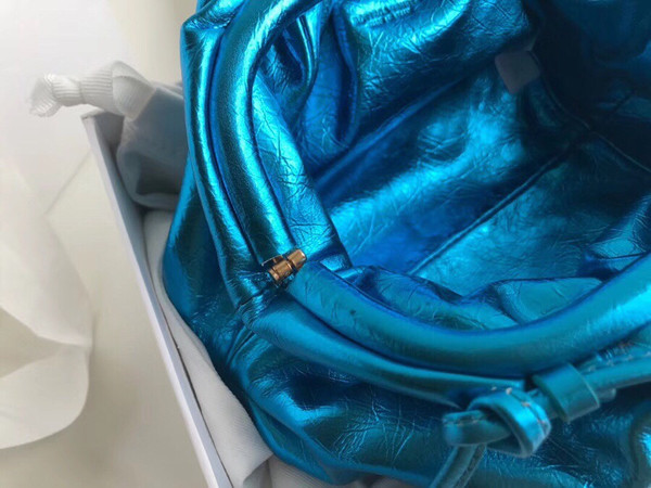 Celine MEDIUM TRIOMPHE BAG IN SHINY CALFSKIN NUDE